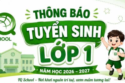 THÔNG BÁO Về việc tuyển sinh lớp 1 năm học 2026-2027
